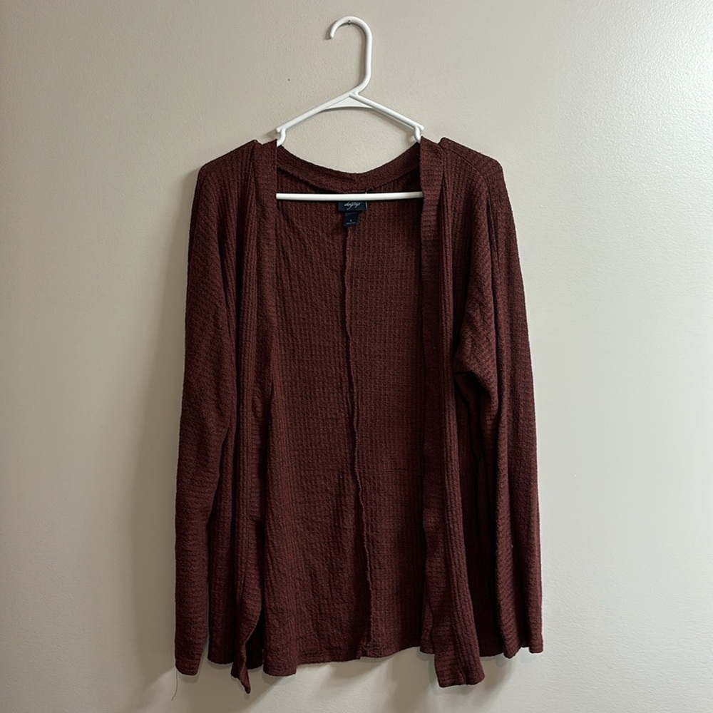Daytrip Maroon Cardigan